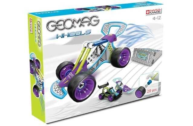 Zestaw WHEELS B with Launcher i WHEELS RACE 2 Geomag