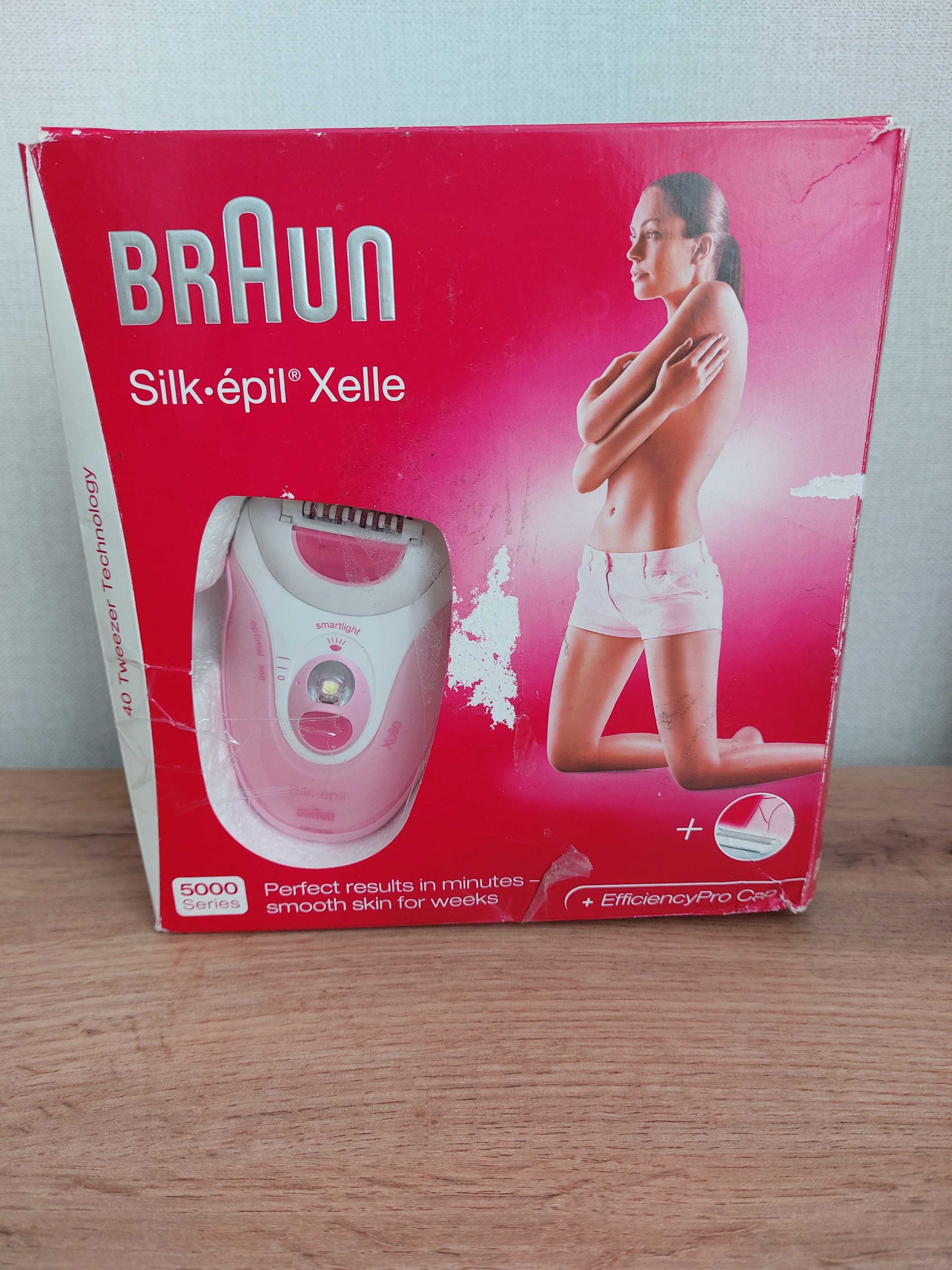 Епілятор Braun + насадка бритви