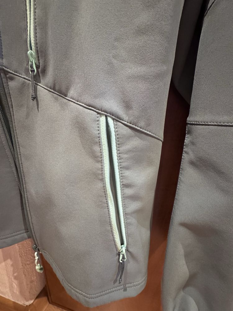 Polar plus kurtka softshell quechua jak nowe komplet
