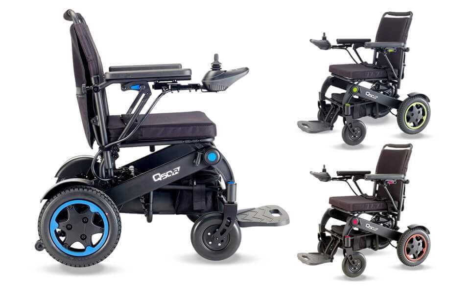 Wózek inwalidzki elektryczny lekki duży zasięg składany do transportu