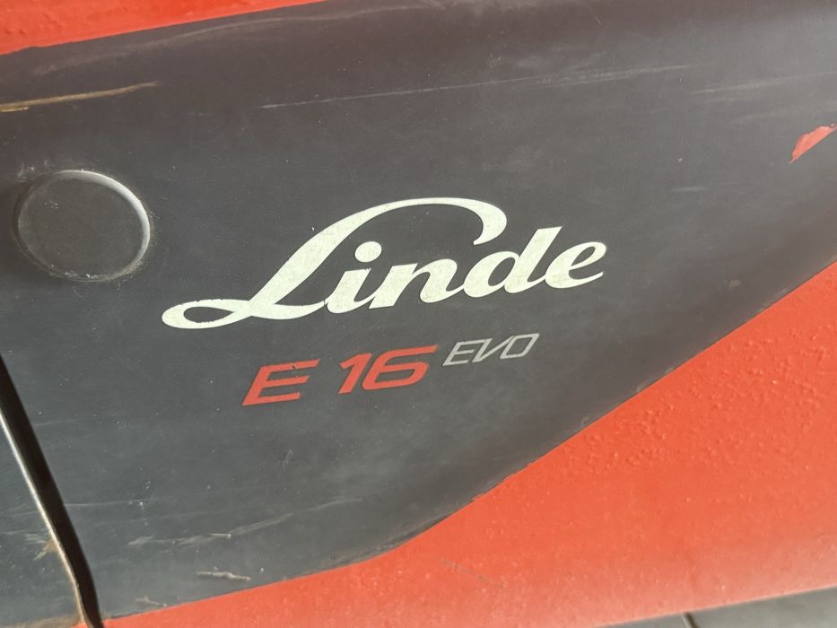 Wózek widłowy Linde E16C 02 evo 2018 rok Elektryczny