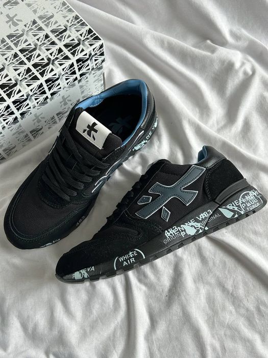 41-45 р кросівки Premiata Mick Black Blue