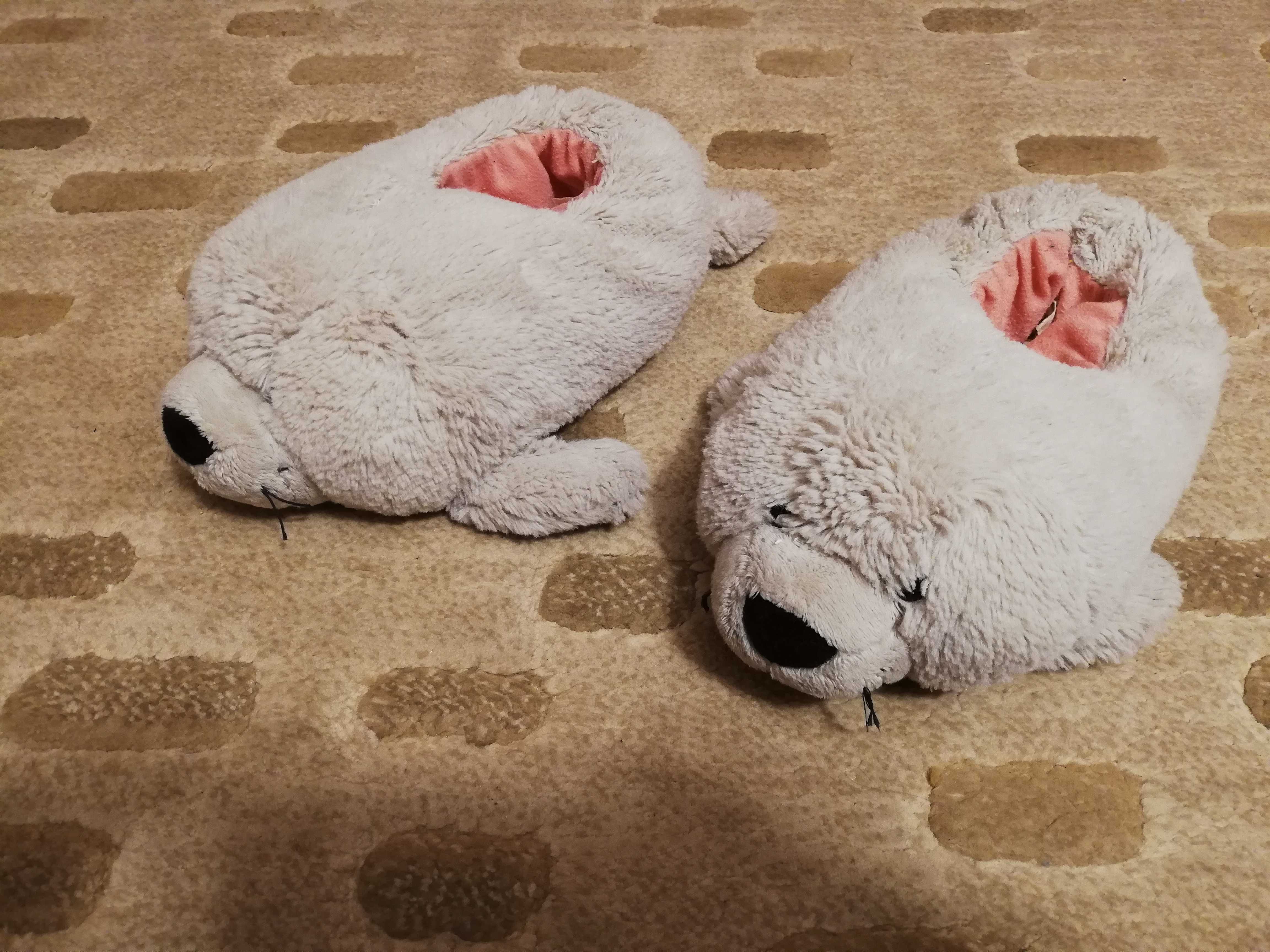 Kapcie dla dzieci foczki Nici 34-37