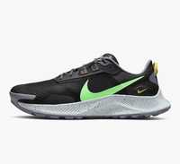 Оригінал NIKE PEGASUS TRAIL 3 BLACK DA8697-004. (Від 26см до 29,5см)