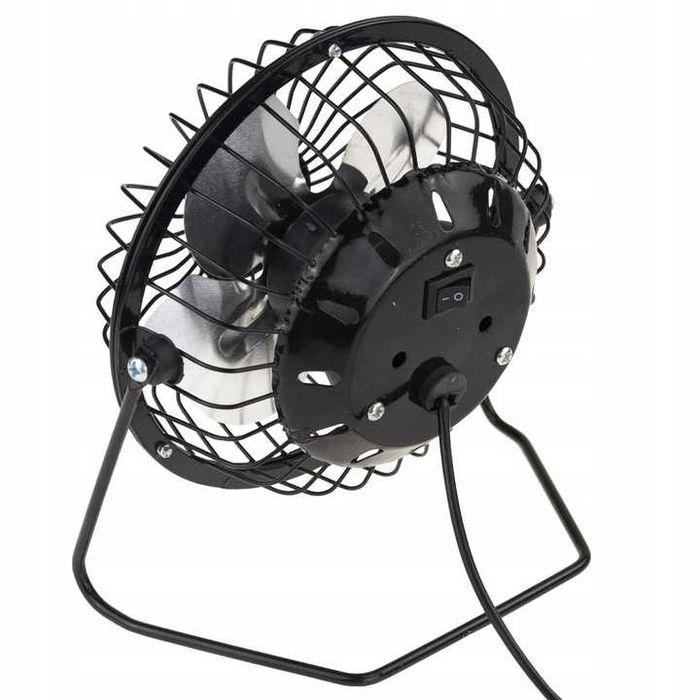 KOMPAKTOWY Wentylator stojący biurowy stołowy do domu biura wiatraczek