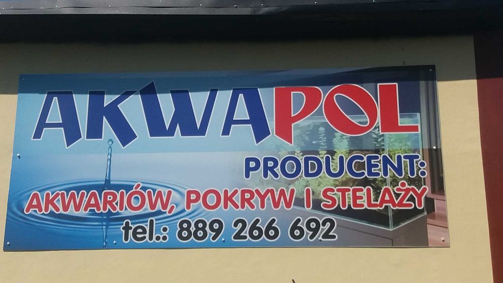 Akwarium Akwaria na wymiar