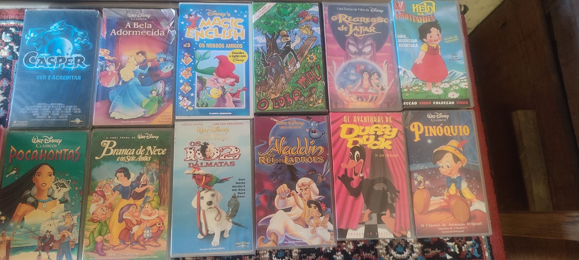 Cassetes VHS originais