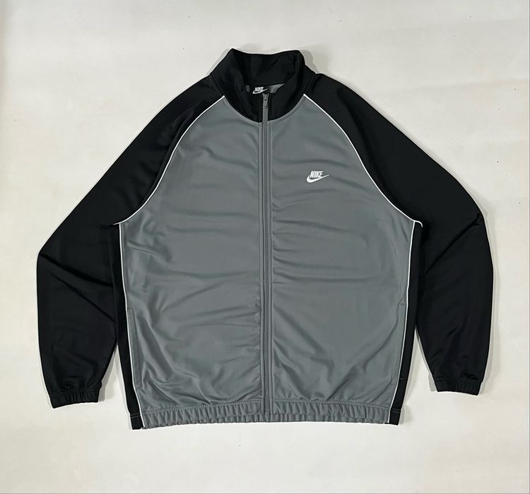 Сіра олімпіка nike зіп худи спортивна кофта найк оригінал size xxl