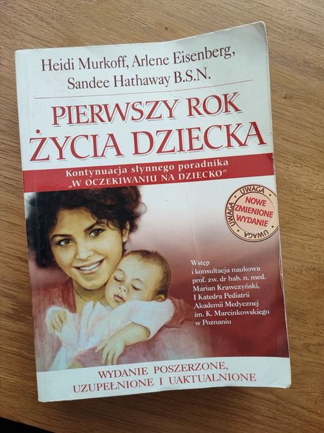 Książka poradnik Pierwszy rok życia dziecka z 2005 roku