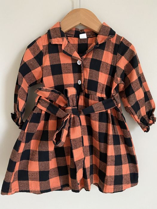 Sukienka w krate roz 90