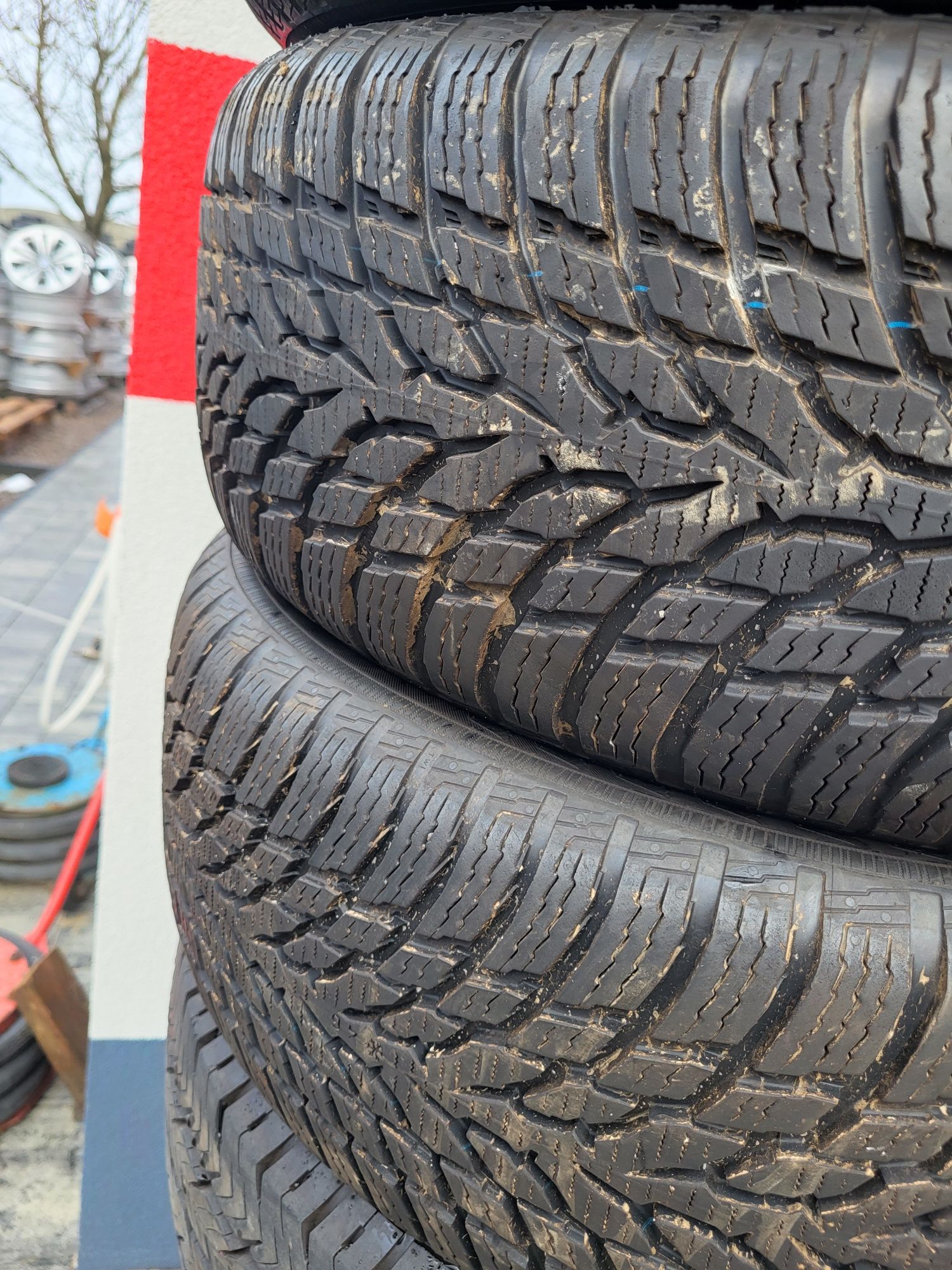 Opony zimowe 205/55R16 Nokian WR Snowproof 8mm MONTAŻ! JAK NOWE!