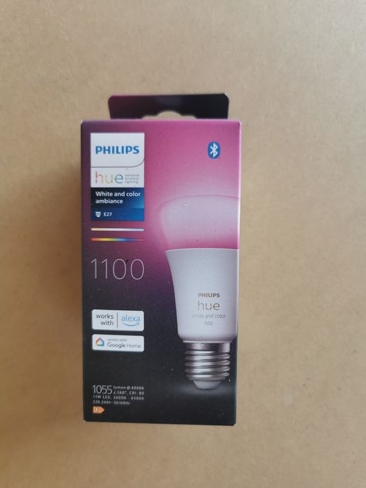 Żarówka e27 philips hue White and color ambiance