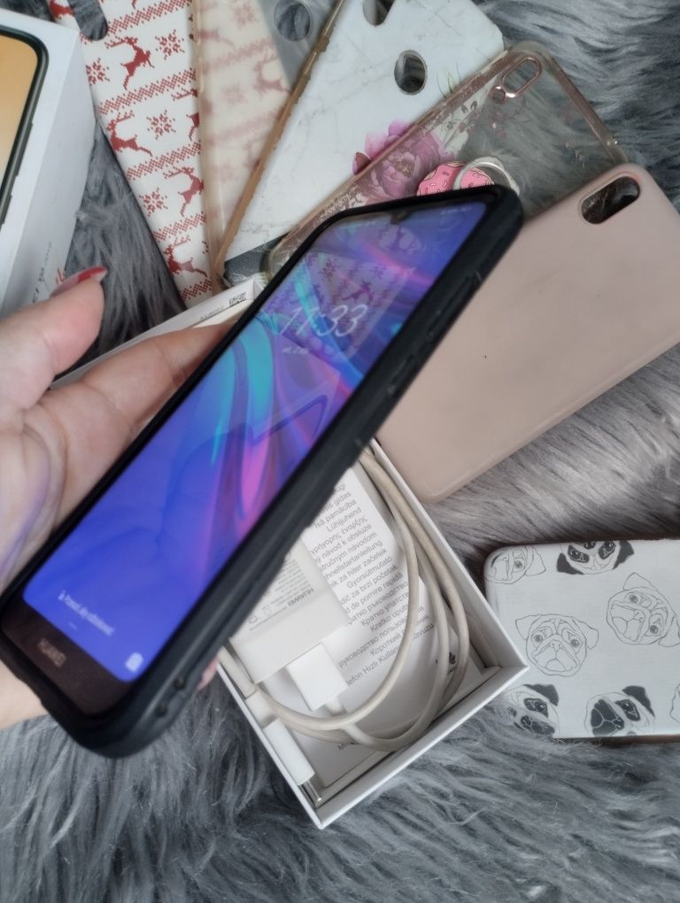 Huawei y6 2019 komplet obudowa pancerna + szkło i 7 etui gratisy wyprz