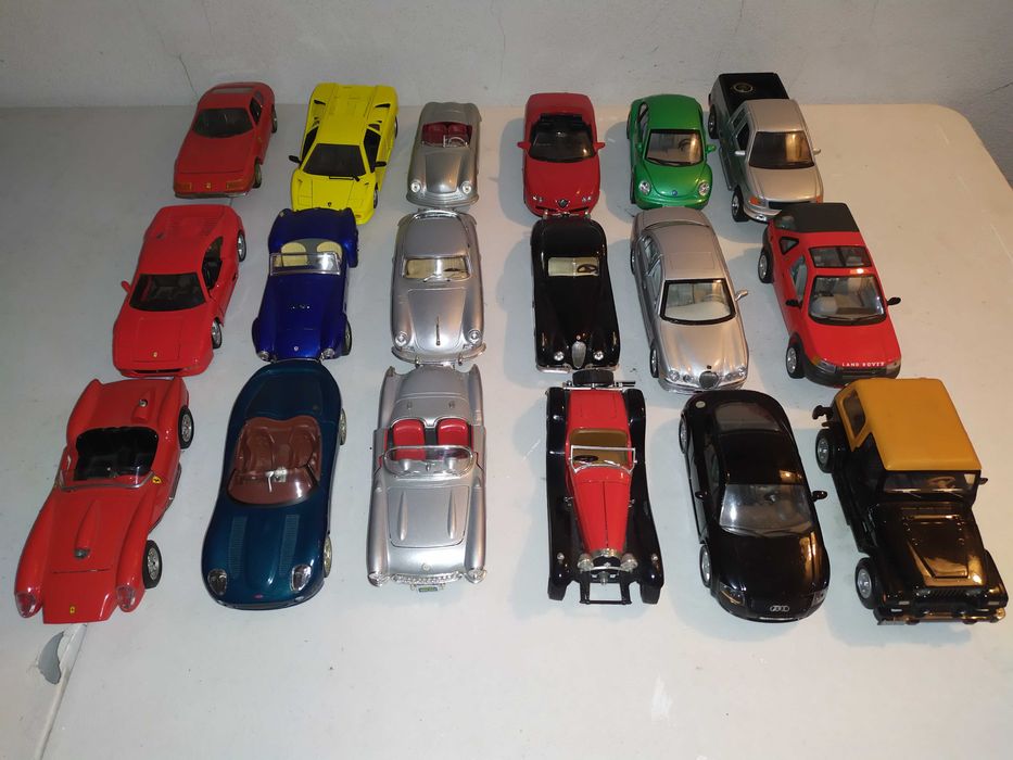 Carros escala 1/24 Burago, Maisto,Welly