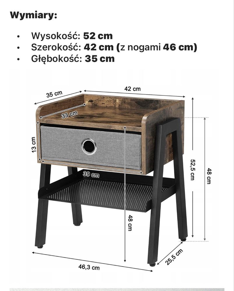 Szafki nocne 2szt Jak Nowe polecam