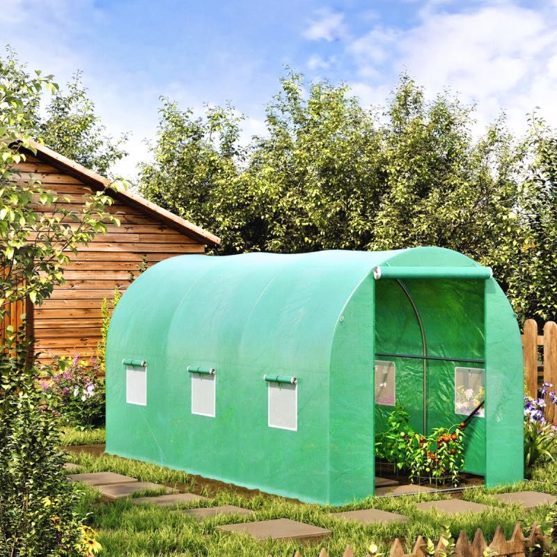 Tunel Foliowy SZKLARNIA 6m² 300x200 cm FOLIAK OGRODOWY