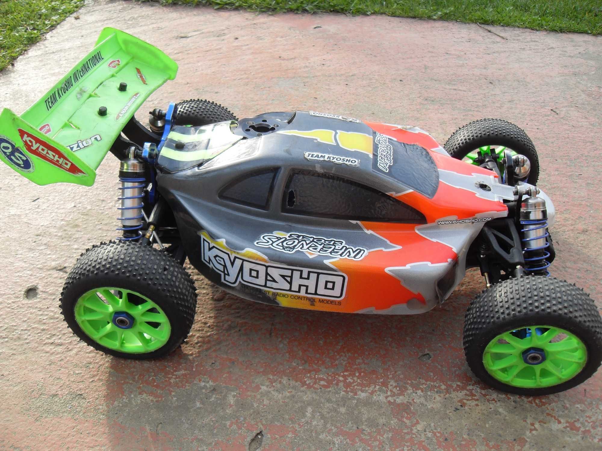 KYOSHO INFERNO BUGGY 1:8 Nitro Model RC Spalinowy 4WD OS MAX 21