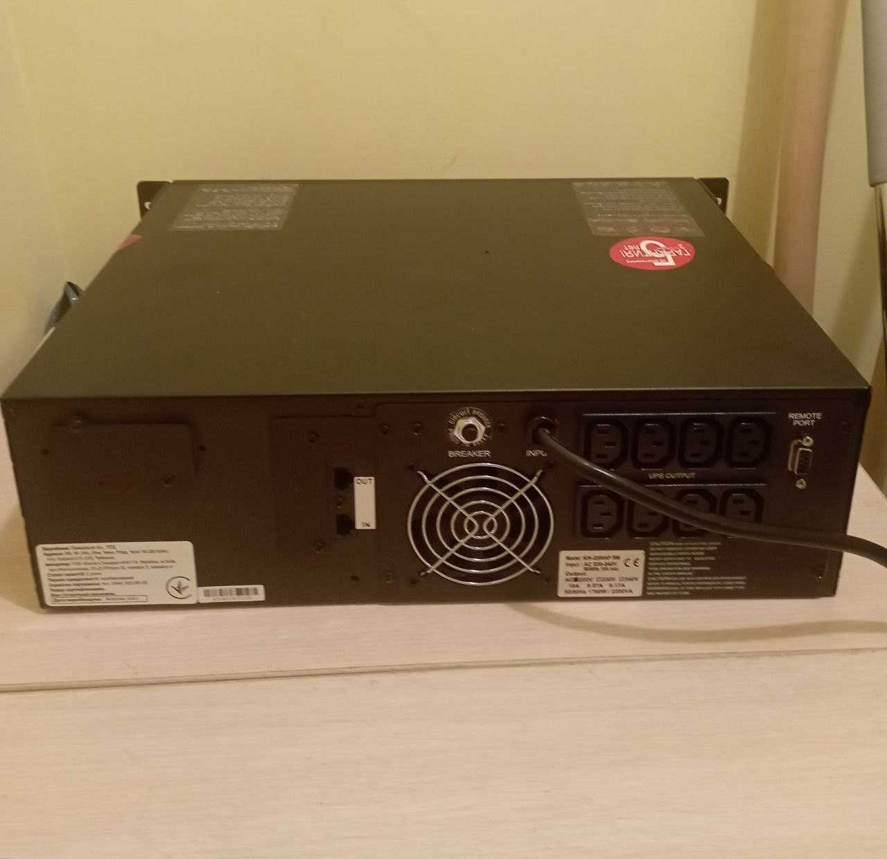 Джерело безперебійного живлення Powercom KIN-2200AP RM
