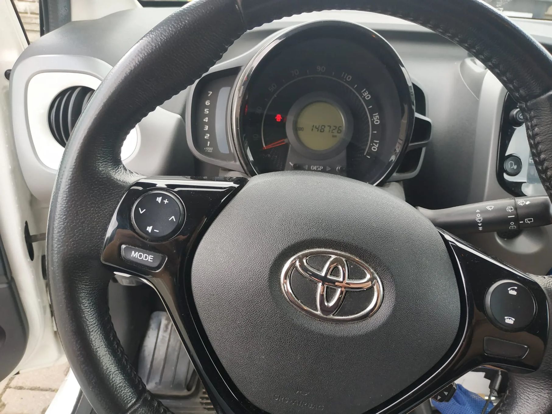Toyota Aygo 2019, pierwszy właściciel, benzyna+LPG