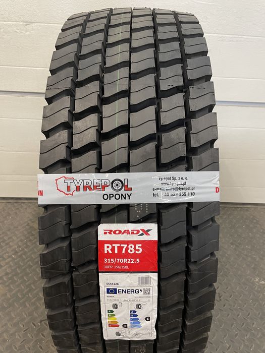 1180netto OPONA ROAD X 315/70 R22.5 REGIONALNA napęd 315 70 gr. SAILUN