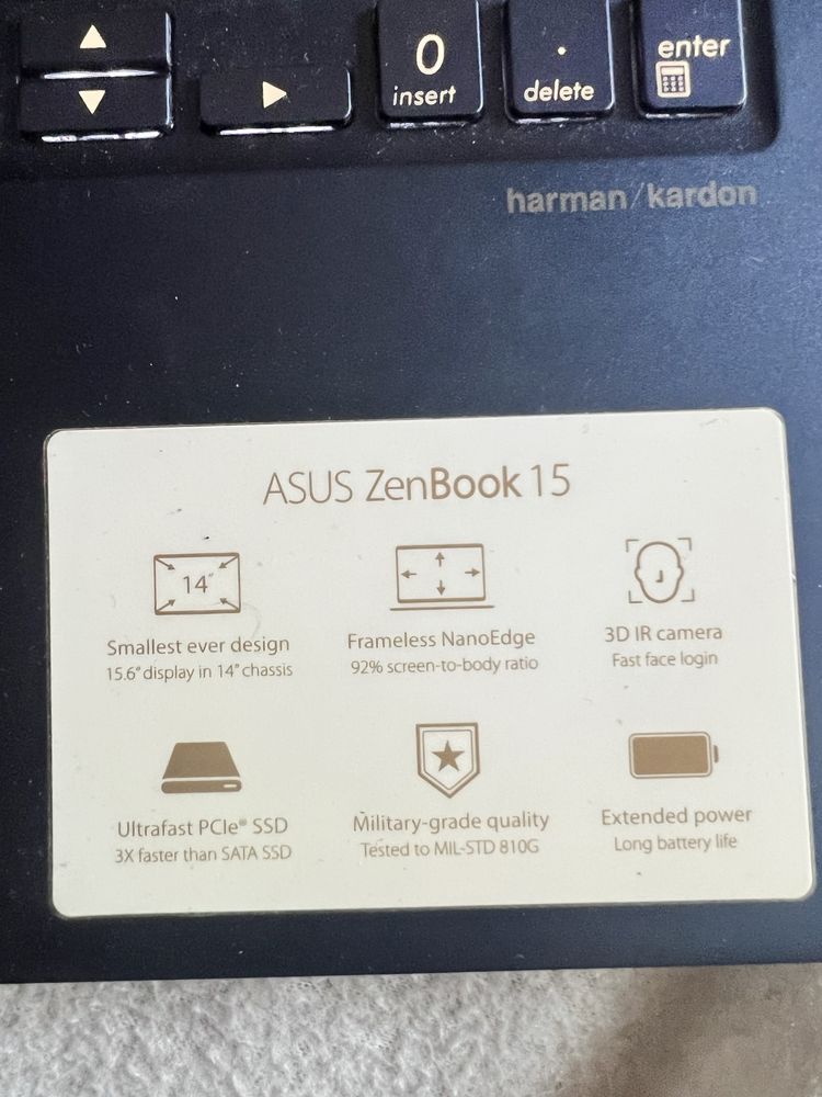 Laptop Asus ZenBook 15