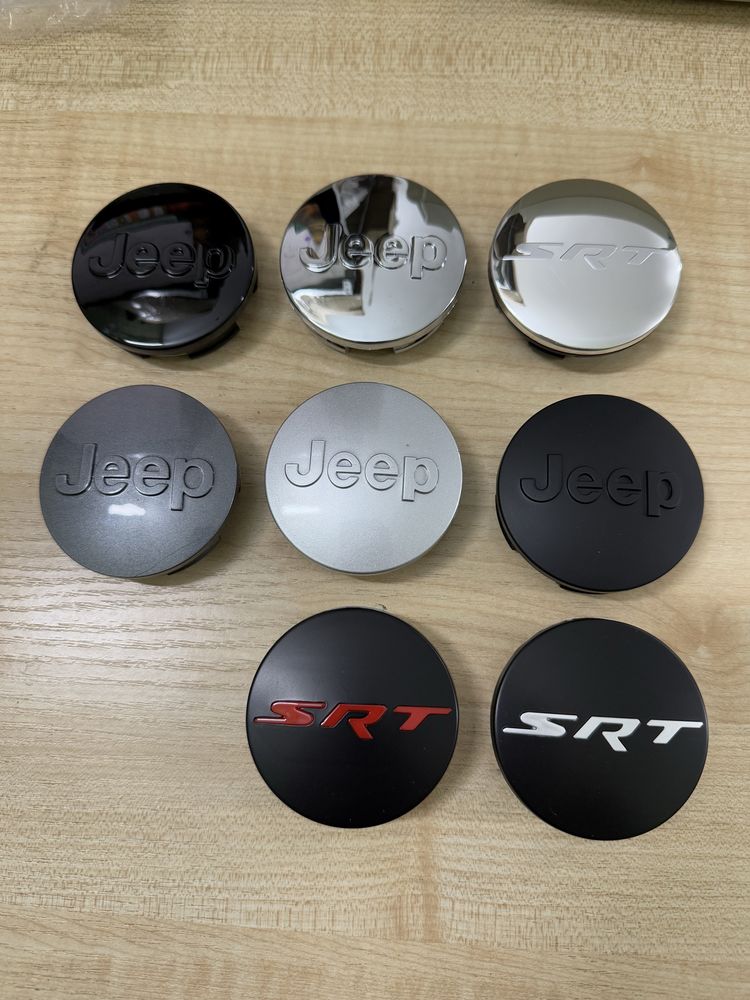 Колпачки заглушки на литые диски Jeep / SRT