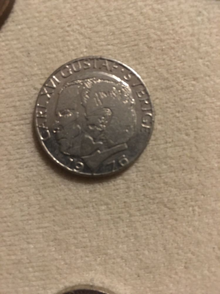 Moneta 1Korona z roku 1976