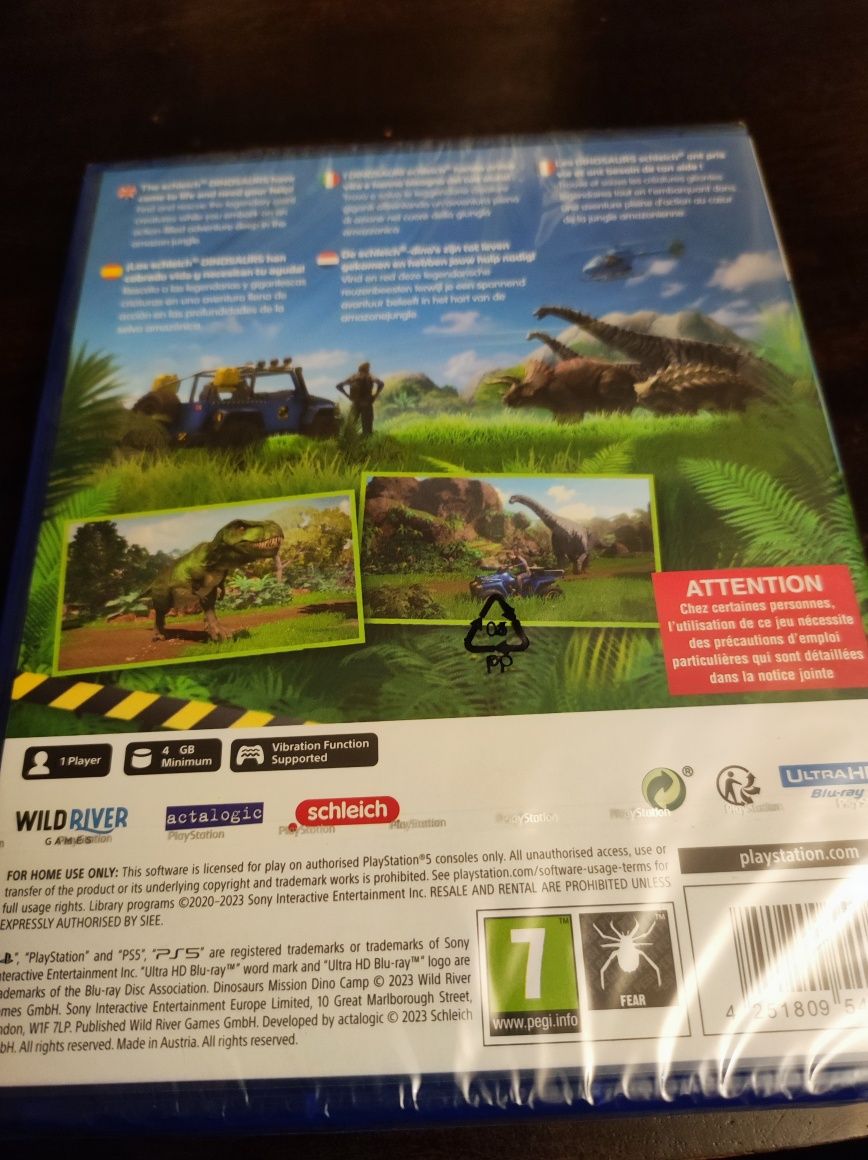 Gra na  PS5 Dinosaurus Mission DinobCamp
