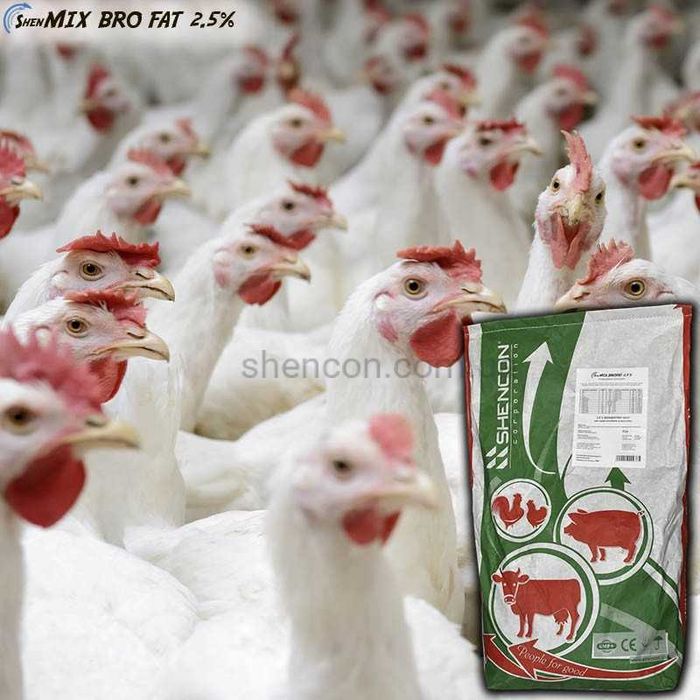 ВМК "ШенМікс Бро Фат 2,5%"	бройлер ріст (мішок 25 кг.)