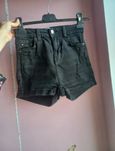 Spodenki jeansowe czarne xxs Bershka