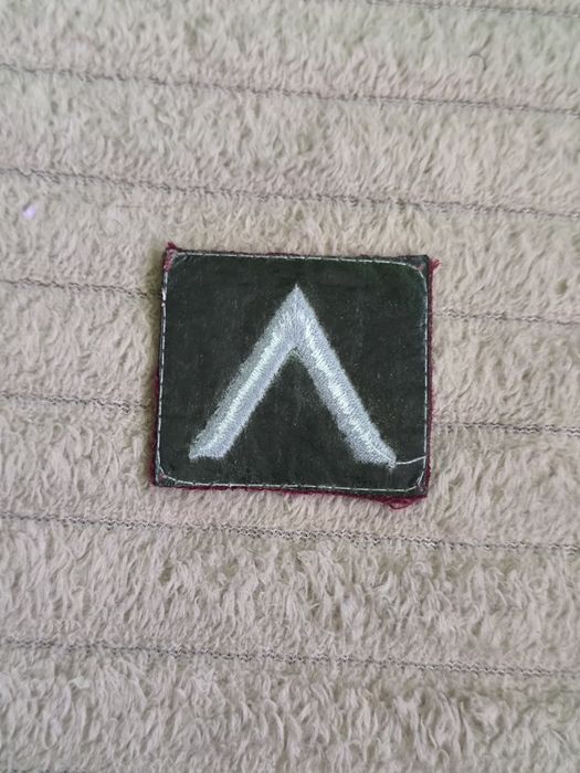 Dystynkcja sierżant na beret.