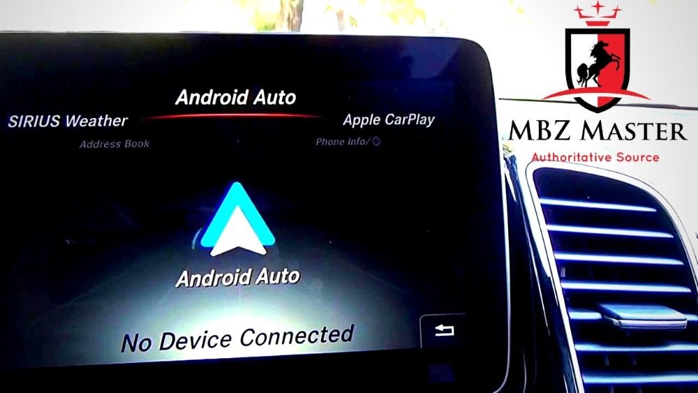 Ativação Apple CarPlay e Android Auto em Mercedes
