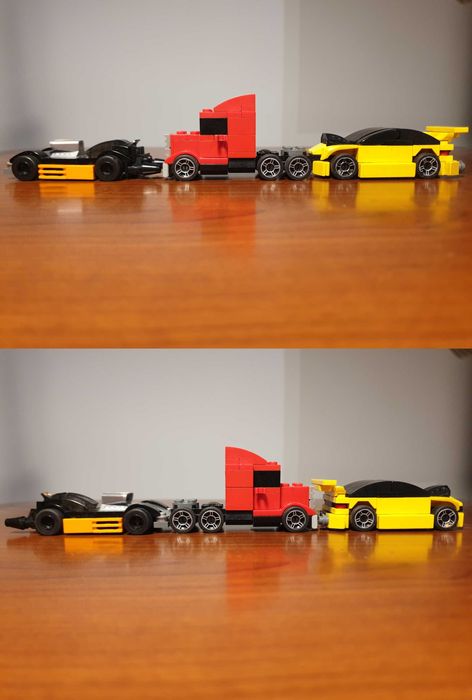 LEGO Racers Zestaw 6 samochodów +1 Gratis