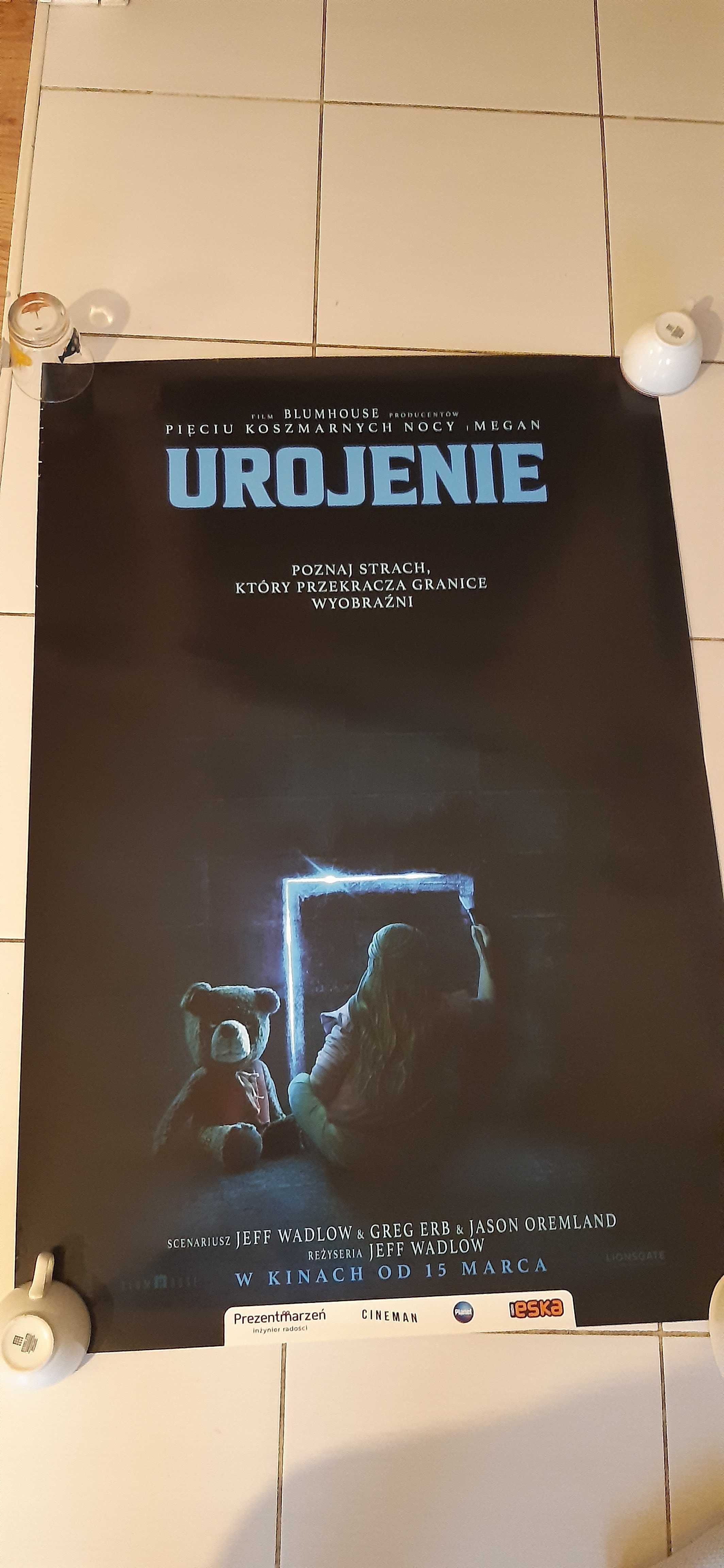 plakat kinowy horror z filmu urojenia