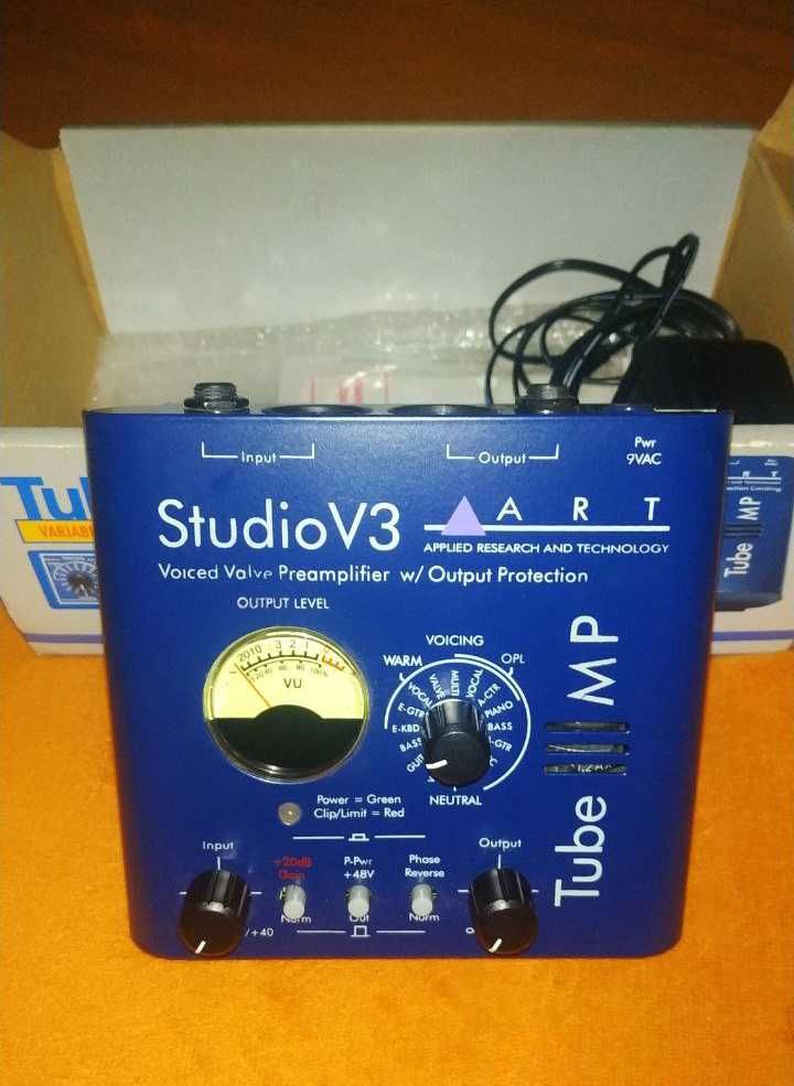 Ламповий передпідсилювач ART Tube MP Studio V3
