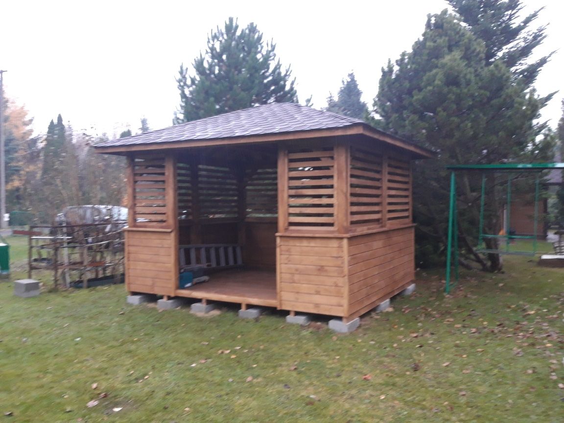 Domek narzędziowy ogrodowy altanka wiata garaż drewutnia