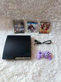 Konsola PS3 (120 GB ) + 1 pad +3 gry + zasilacz