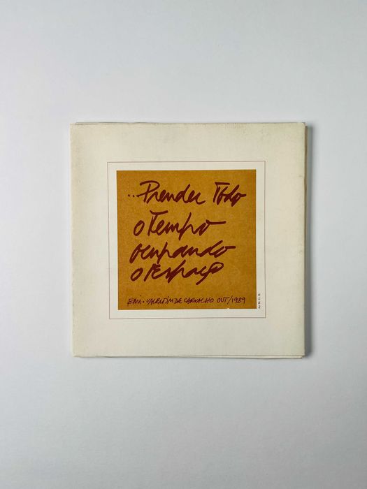 Exposição Arquiteto Manuel Vicente Galeria Valentim de Carvalho 1989