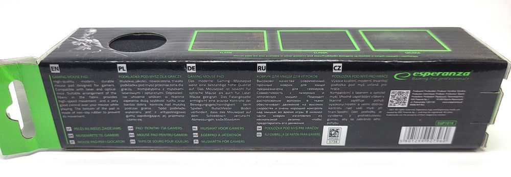 Podkładka gaming classic mini do komputera i laptopa