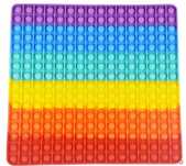LT320 kolorowy tęczowy POPIT PUSH BUBBLE POP IT duży kwadrat XXL 30x30