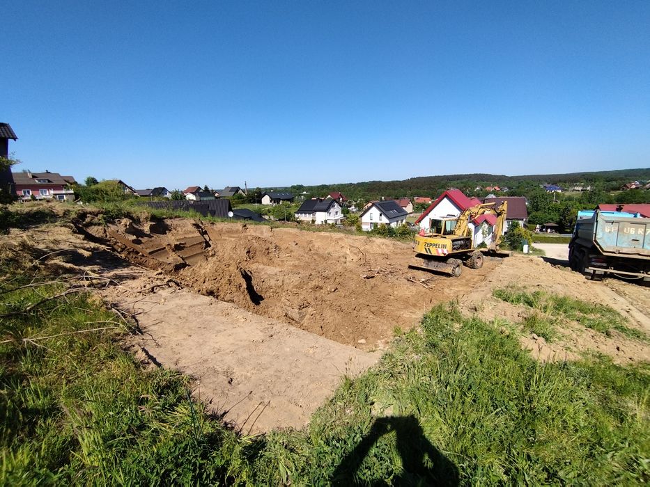 Usługi koparka kołowa, wynajem