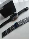 Hk19 smartwatch na karte sim, czarny nowy z bransoletą