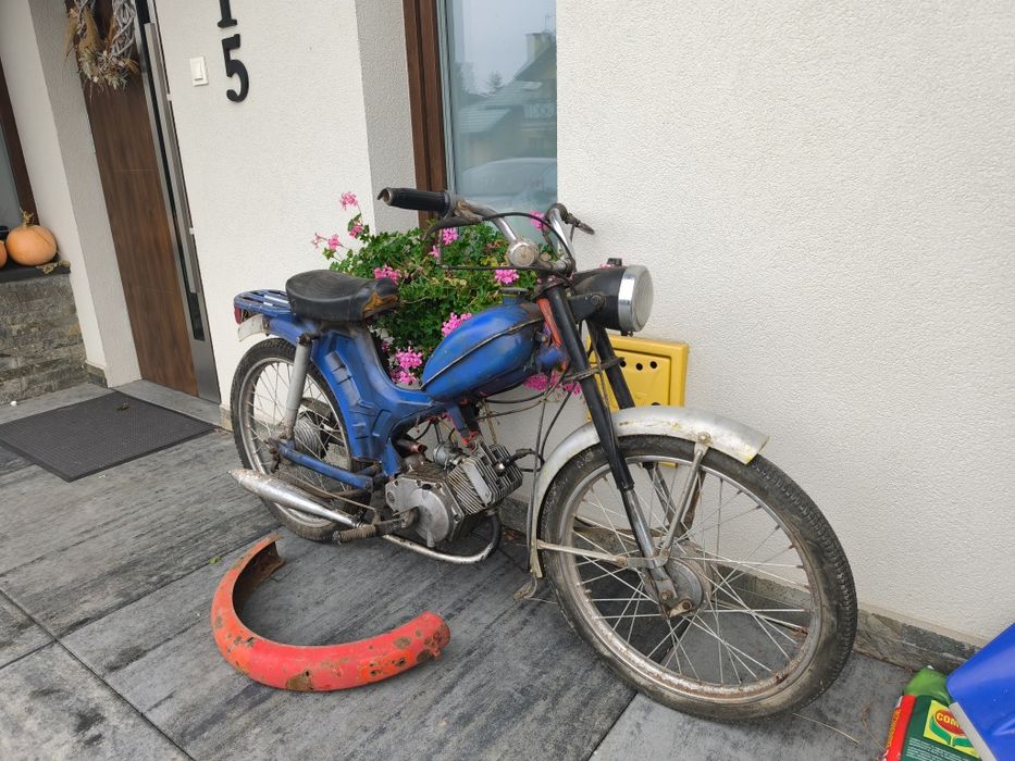 Romet Komar Zarejestrowany ! - WYSYŁKA w CENIE - ! Białe tablice