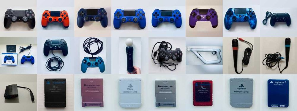 Аксесуари і запчастини для відеоігрових консолей / приставок