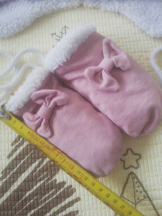 Prześliczna czapeczka plus rękawiczki