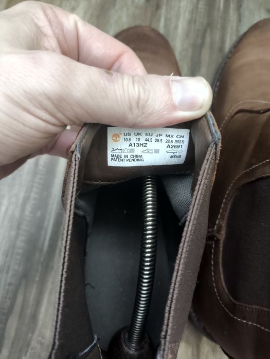 Челсі шкіряні Timberland Waterproof, 45, 29 см