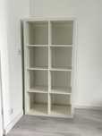 Ikea Kallax 147x77 cm regał biały loft nowoczesny jak nowy półka