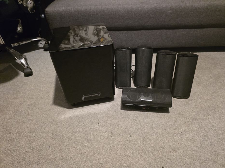 Zestaw 5 głośników+subwoofer aktywny Harman Kardon