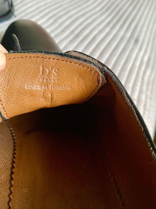 Класичні шкіряні  чоловічі черевики D’S DAMAT 41 р.