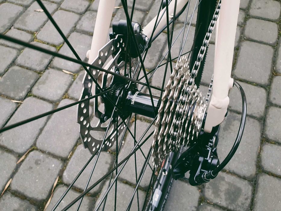 Romet Aspre 2.0, beżowy, rozm. 48, 54, gravel, shimano grx, 2024, -18%